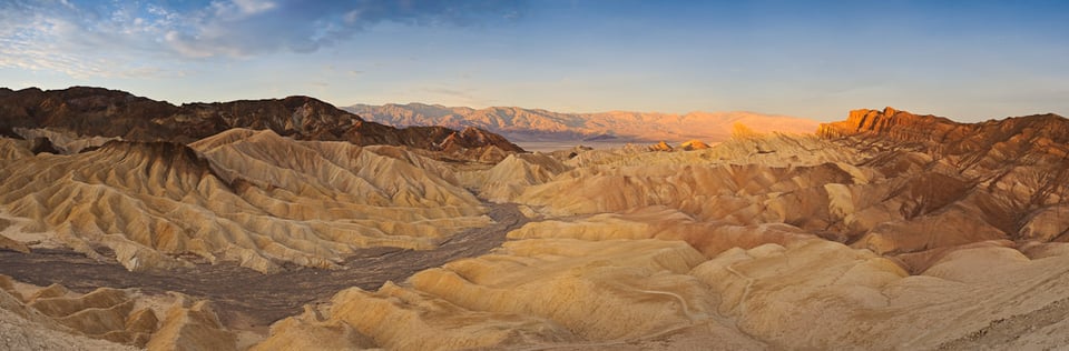 Zabriskie Point at Sunrise