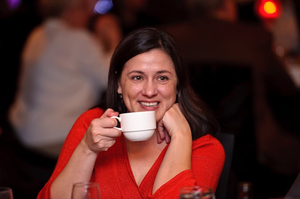 Corporate Photography - Drinking Coffee