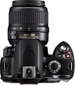 Nikon D40 Top