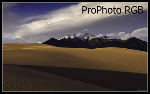 Sand Dunes - ProPhoto RGB