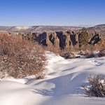 Snow and Blue Sky