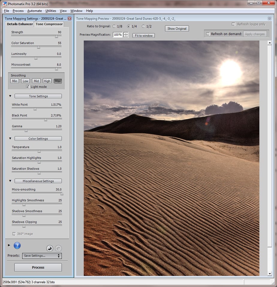 Sand Dunes HDR #2