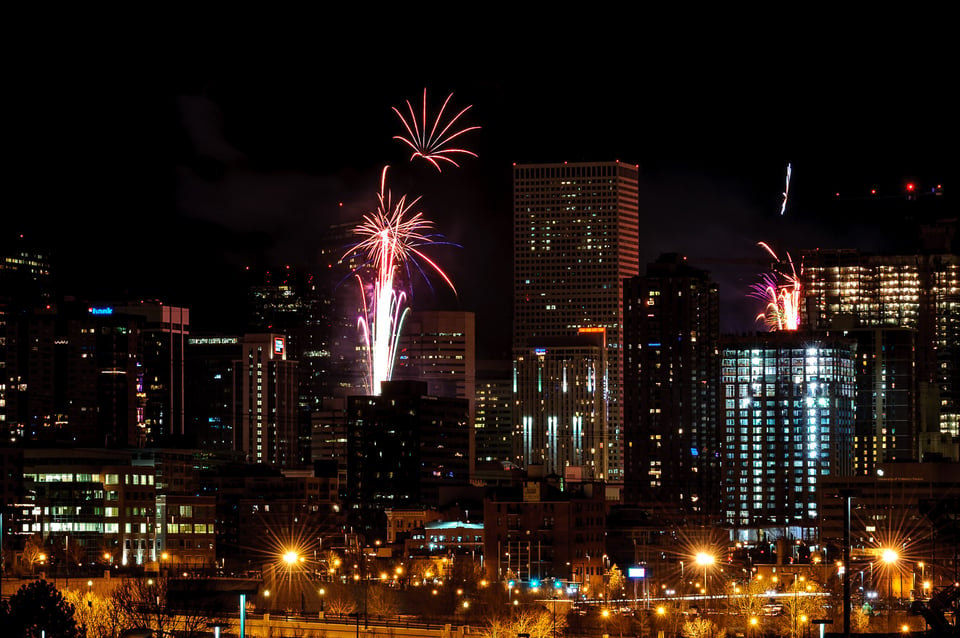 Another photograph of Denver Downtown, but this time I zoomed out with my lens.