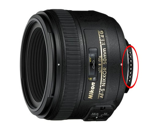 Nikon 50mm f/1.4G contacts