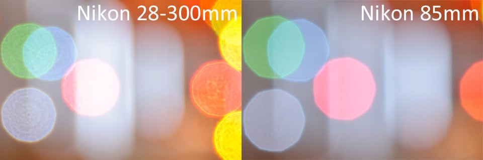 Nikon 28-300mm vs Nikon 85mm Bokeh