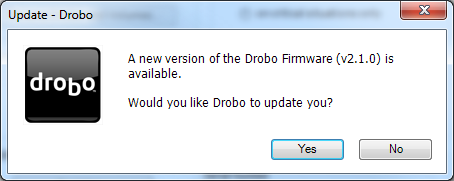Drobo New Firmware