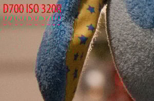 Nikon D700 ISO 3200 vs DX