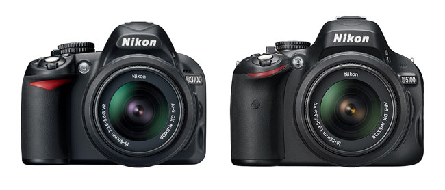 Nikon D3100 vs Nikon D5100