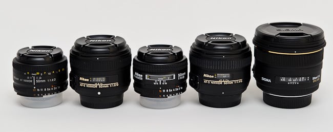 50mm Lenses Compared
