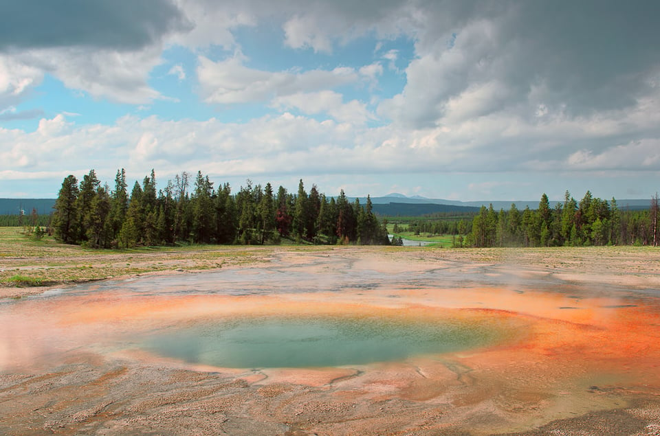 Yellowstone Hot Spring