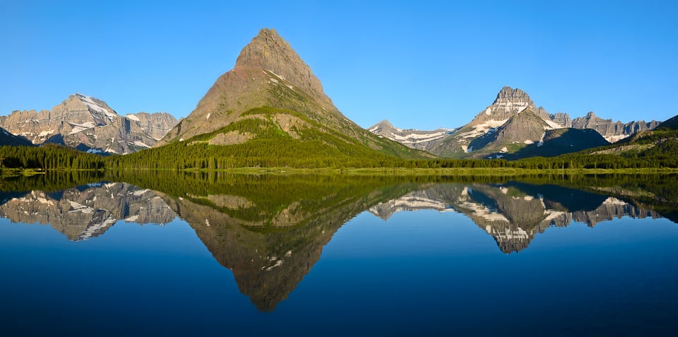 Glacier National Park Reflection Glacier National Park Reflection