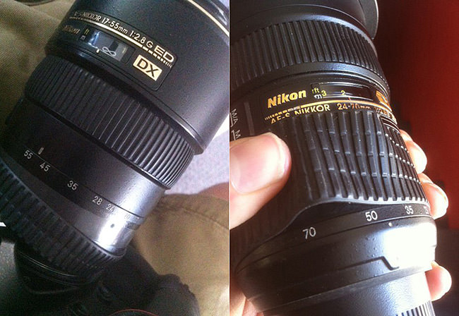 Nikon Lens Ring Defects