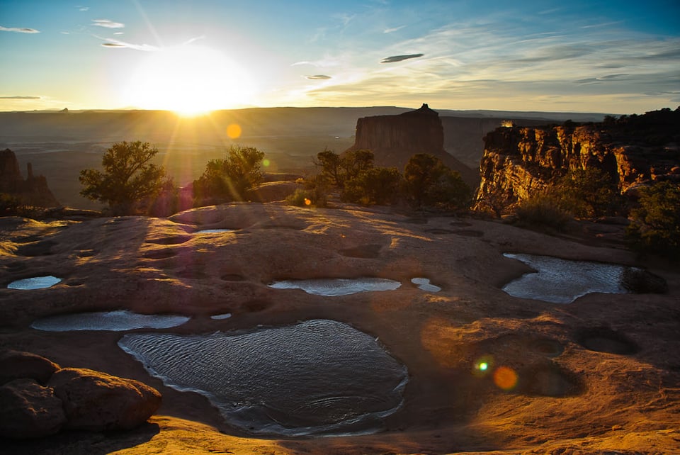 Sunset Canyonlands