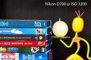 Nikon D700 ISO 3200