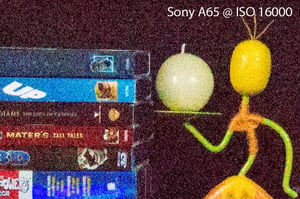 Sony A65 ISO 16000
