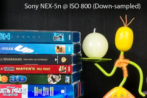 Sony NEX-5n ISO 800 Down-sampled