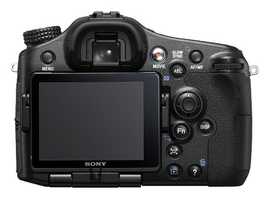 Sony A77 Back