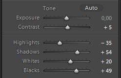 B&W Final Basic Panel Adjustments