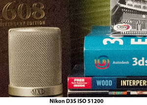 Nikon D3s ISO 51200