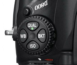 Nikon D800 Camera Dial