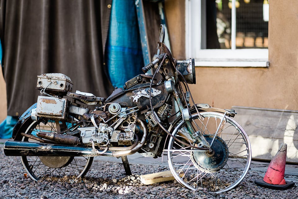 Old Motorcycle Old Motorcycle