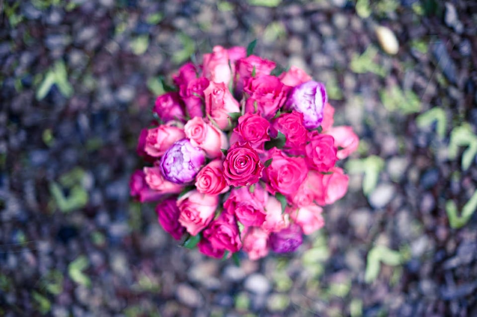 A wedding bouquet