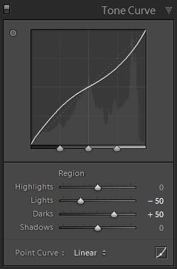 Tone Curve - Flat