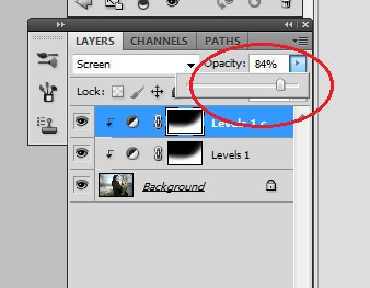 10. Change the opacity as needed