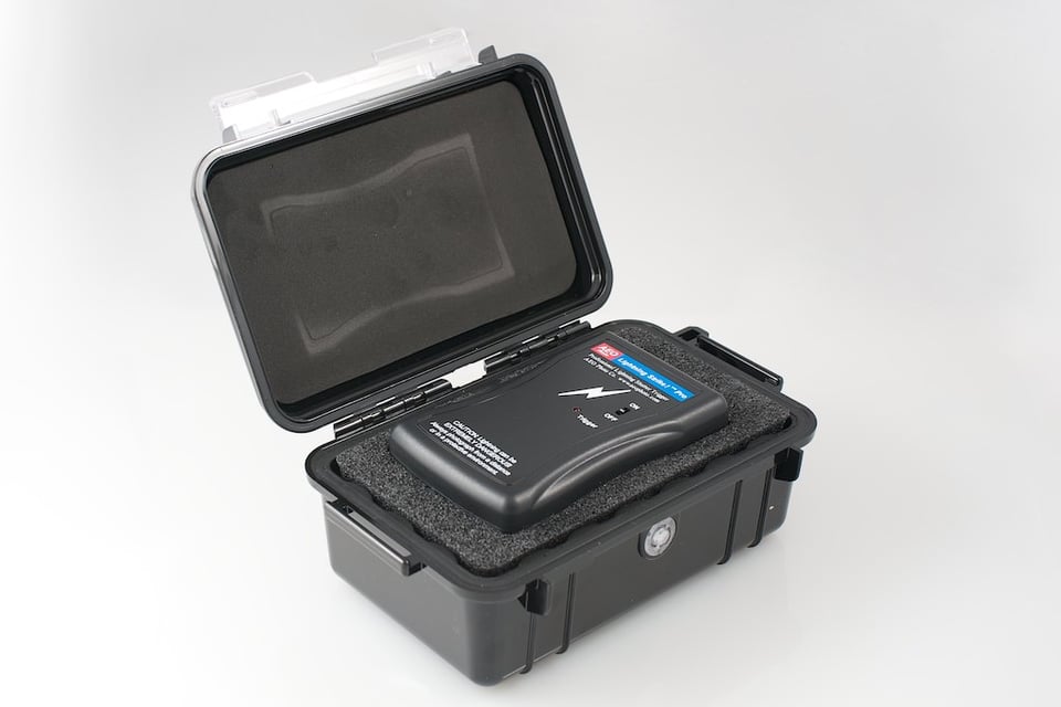 Pelican storage case for AEO Lightning Strike Pro