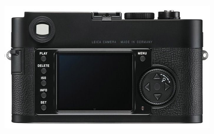Leica M-Monochrom Back View
