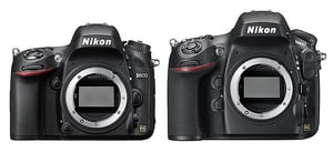 Nikon D600 vs D800