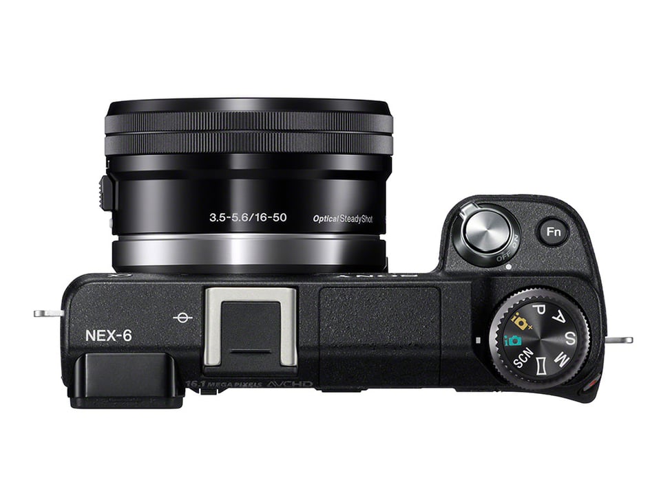 Sony NEX-6 Top