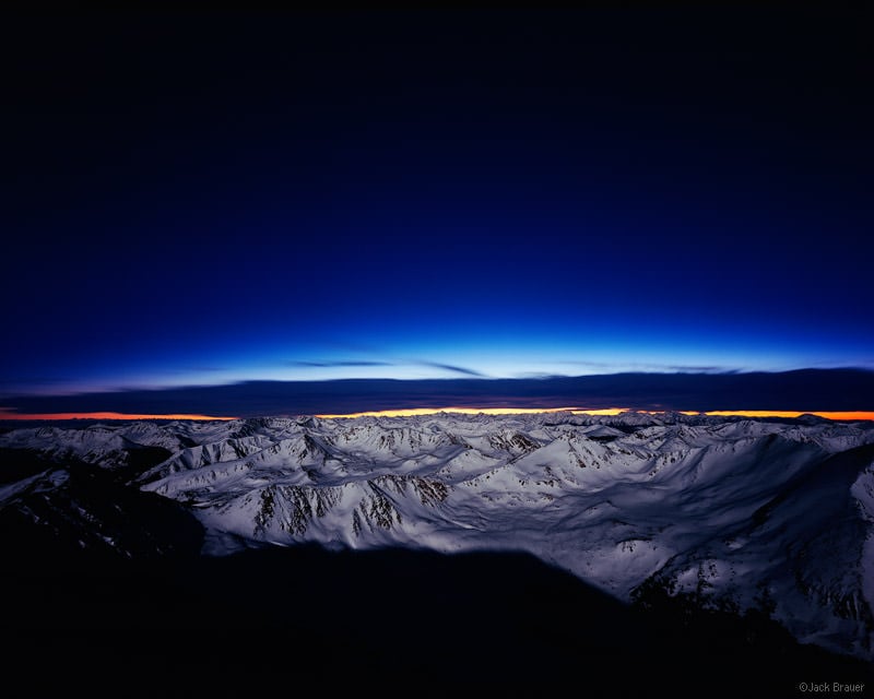 Mt Elbert at Dusk