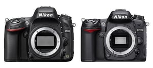 Nikon D600 vs D7000