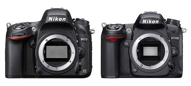 Nikon D600 vs D7000