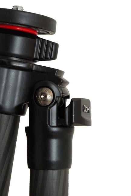 Oben CT-2320 3 Section Carbon Fiber Tripod Leg Locks