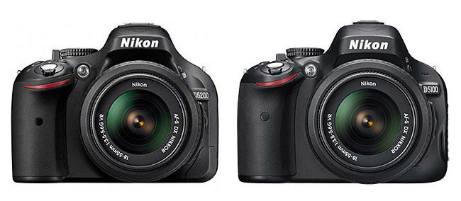 Nikon D5200 vs D5100