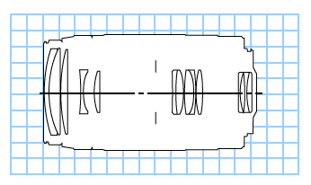 Canon EF 75-300mm f/4-5.6 III diagram