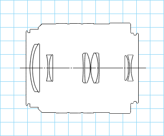 Canon EF 80-200mm f/4.5-5.6 II diagram