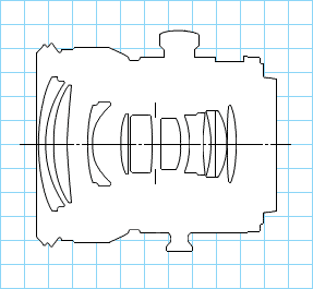 Canon TS-E 45mm f/2.8 diagrams