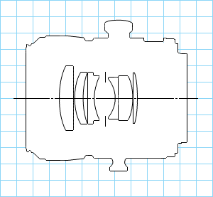 Canon TS-E 90mm f/2.8 diagrams