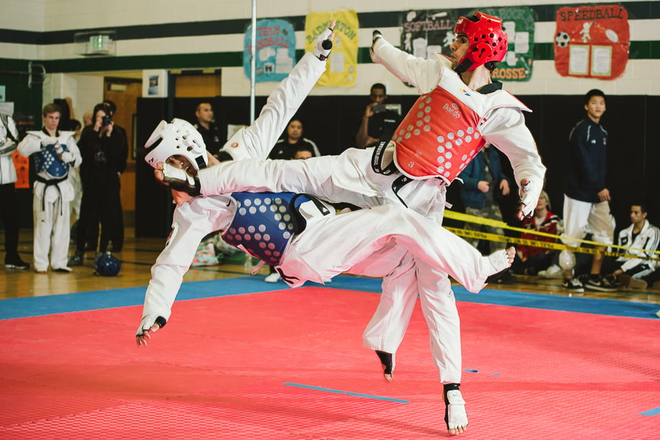 Taekwondo Aerial Kick
