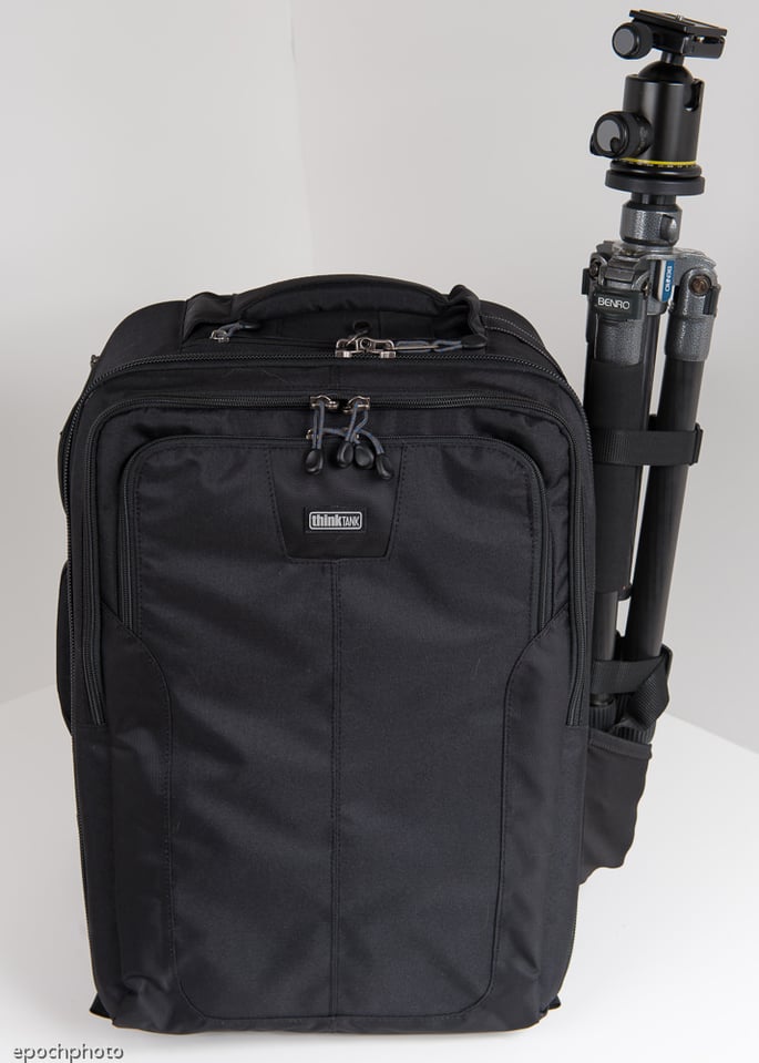 Airport Accelerator Backpack with large tripod