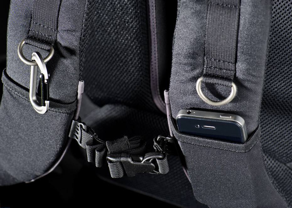 Airport Commuter strap pockets