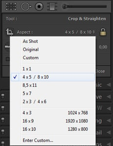 Choosing Aspect Ratio