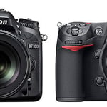 Nikon D7100 compared to D300s