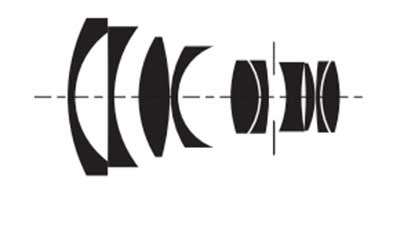 Carl Zeiss Distagon T 25mm f/2.8 Diagram