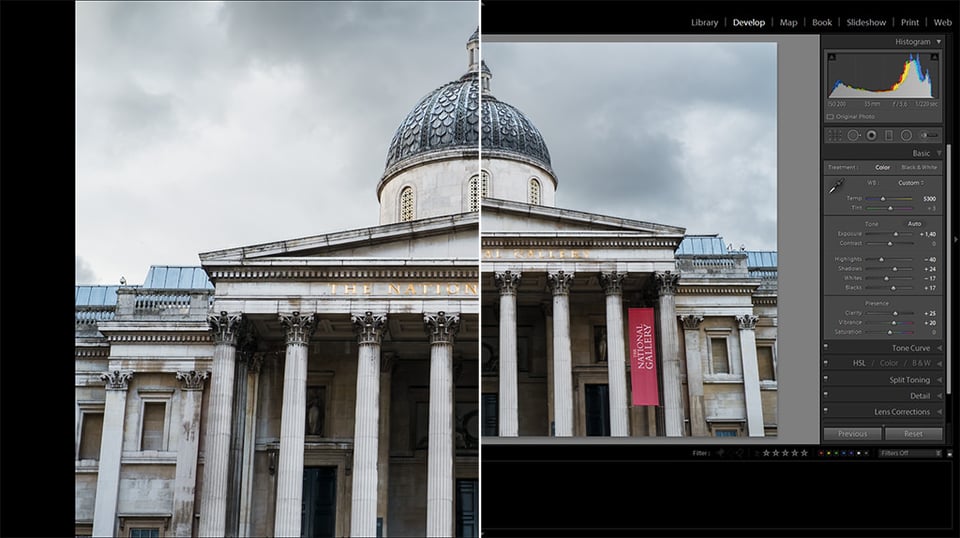 Lightroom 5 Full-Screen Preview