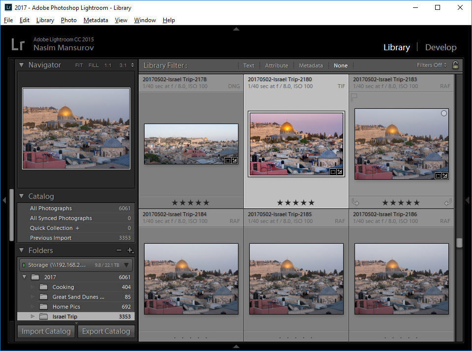 Lightroom Removed Modules