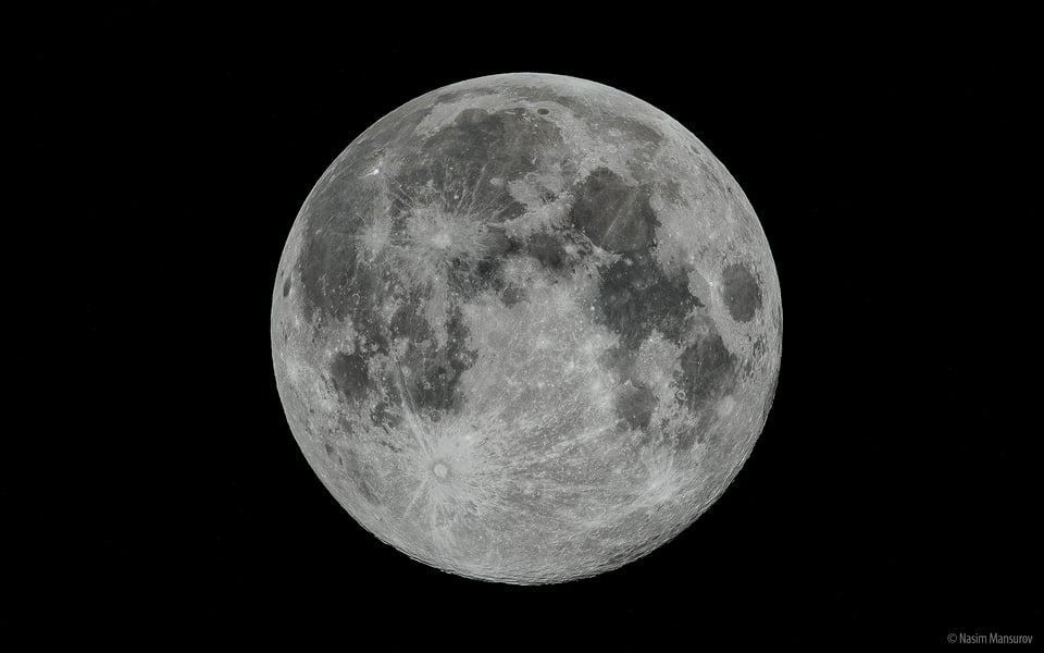 The Full Moon Wallpaper